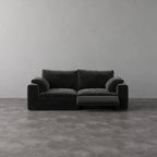 CloudLuxe 2-Piece Modular Recliner Sofa-Velvet