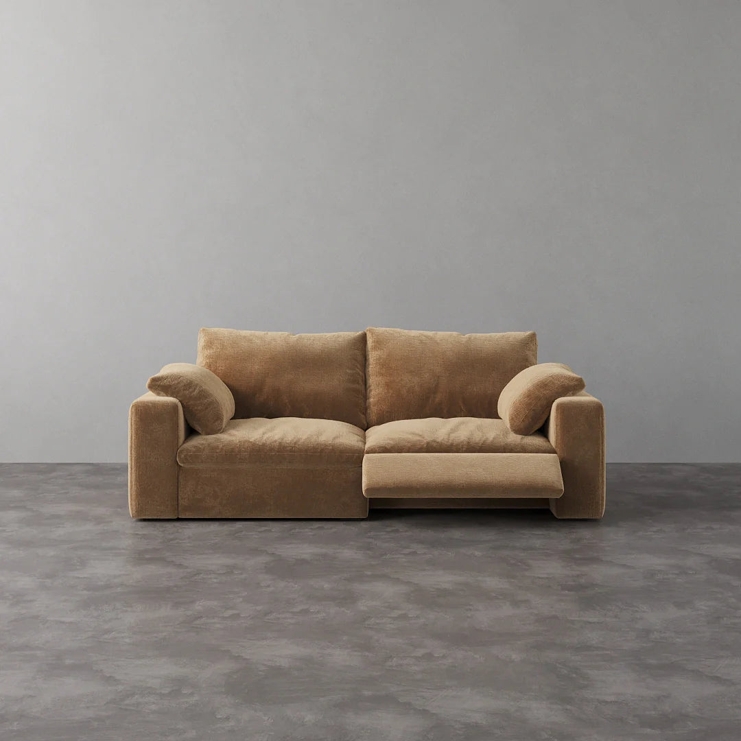 CloudLuxe 2-Piece Modular Recliner Sofa