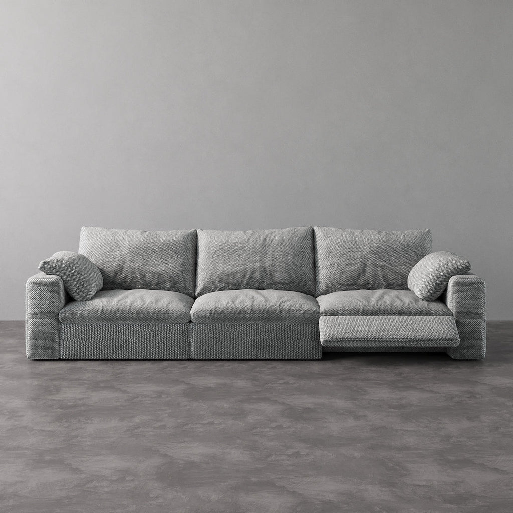 CloudLuxe 3-Piece Modular Recliner Sofa
