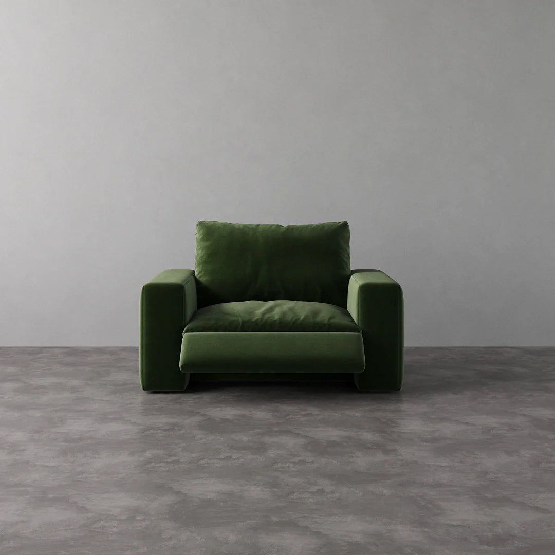 CloudLuxe Recliner Chair-Velvet