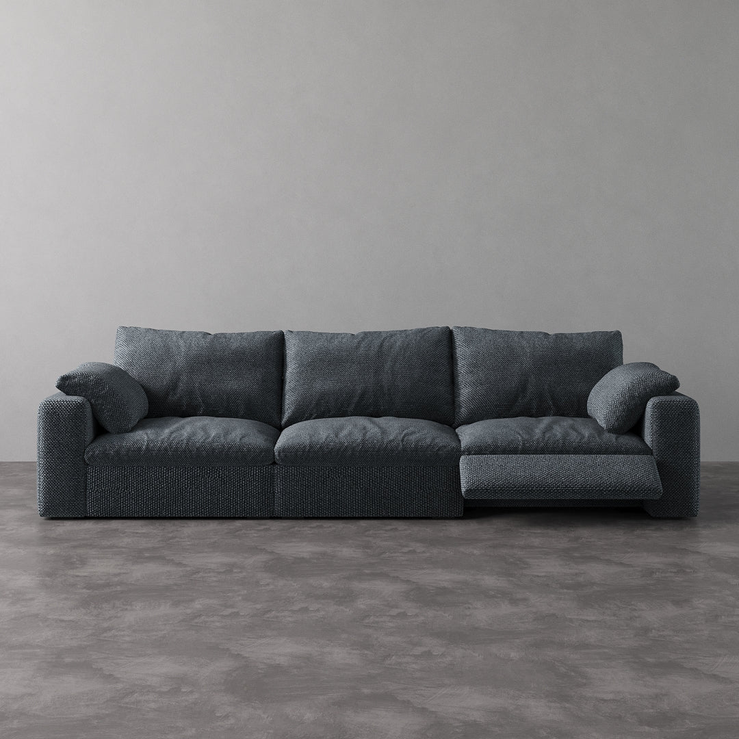 CloudLuxe 3-Piece Modular Recliner Sofa-Linen