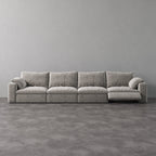 CloudLuxe 4-Piece Modular Recliner Sofa