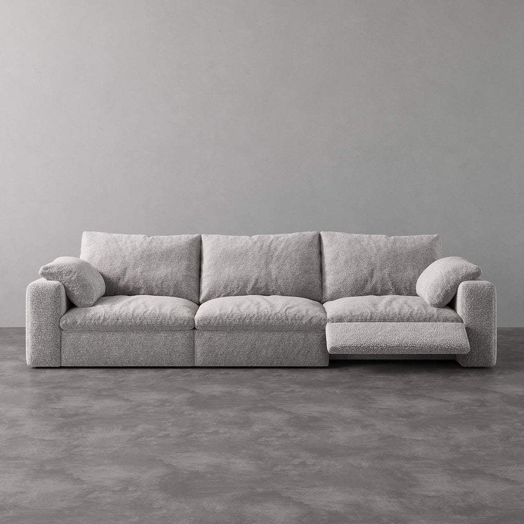 CloudLuxe 3-Piece Modular Recliner Sofa