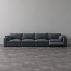 CloudLuxe 4-Piece Modular Recliner Sofa