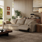 CloudLuxe 3-Piece Modular Recliner Sofa-Corduroy