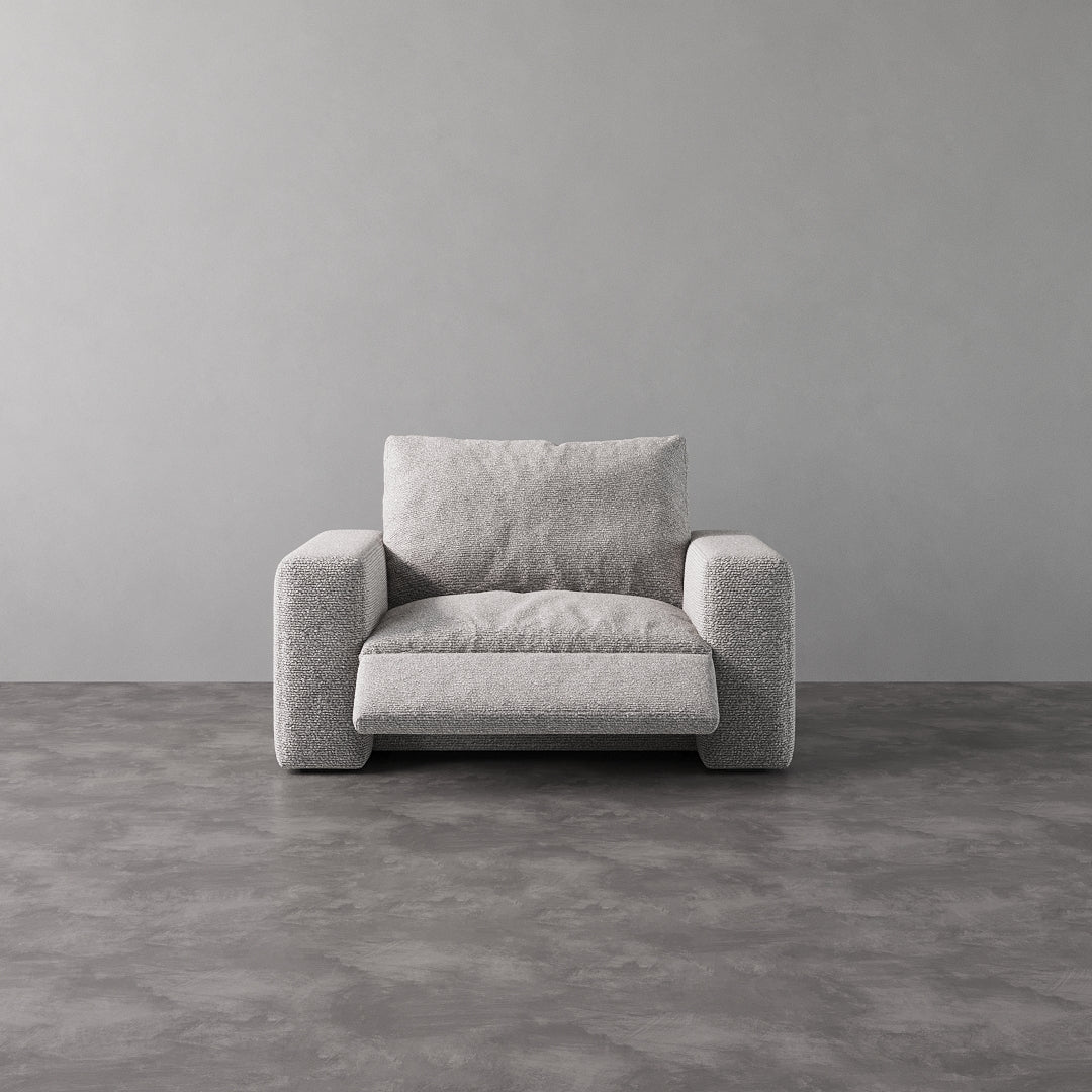 CloudLuxe Recliner Chair-Bouclé