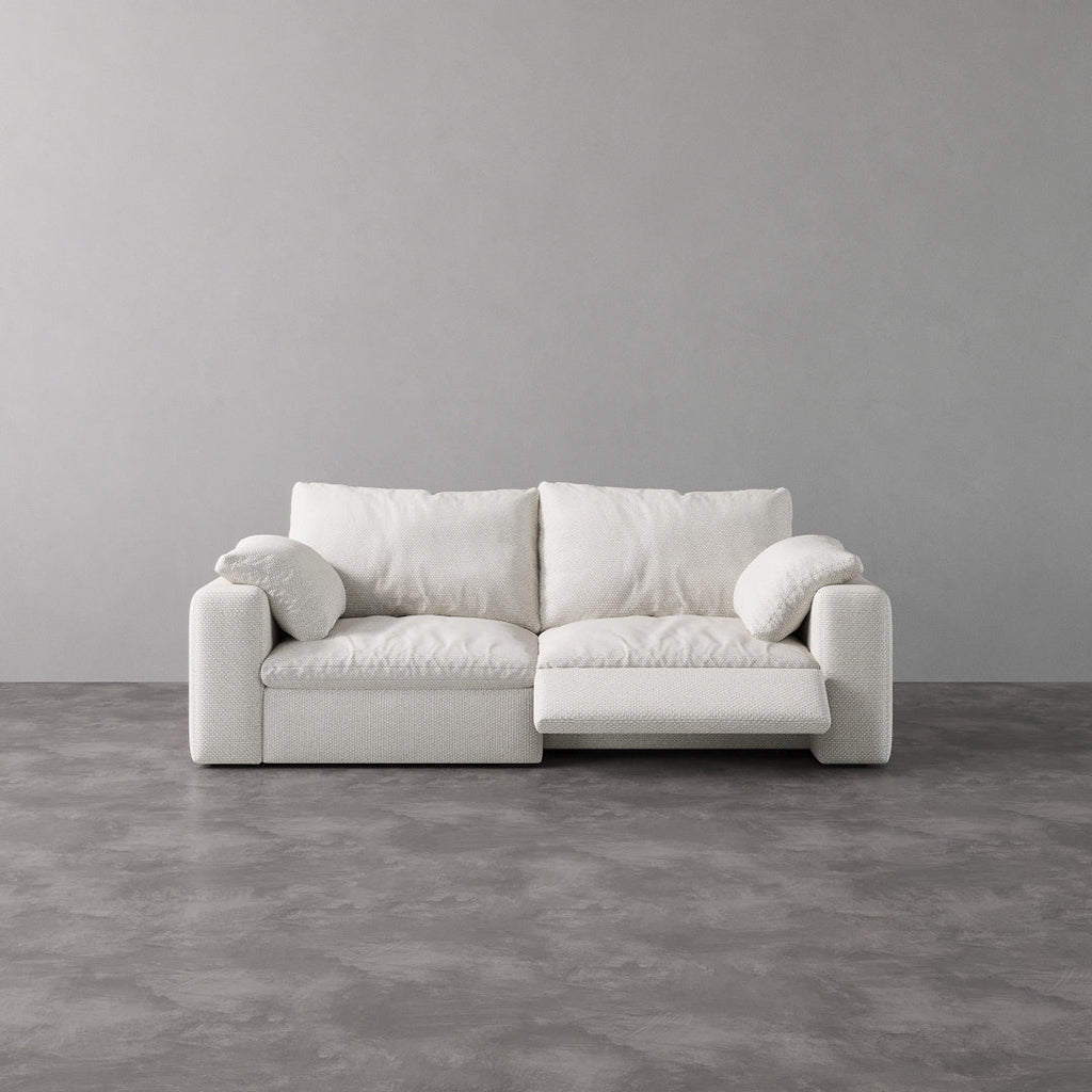 CloudLuxe 2-Piece Modular Recliner Sofa-Linen