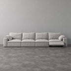 CloudLuxe 4-Piece Modular Recliner Sofa