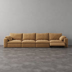 CloudLuxe 4-Piece Modular Recliner Sofa