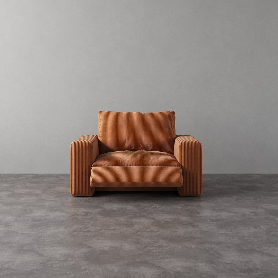 CloudLuxe Recliner Chair-Corduroy