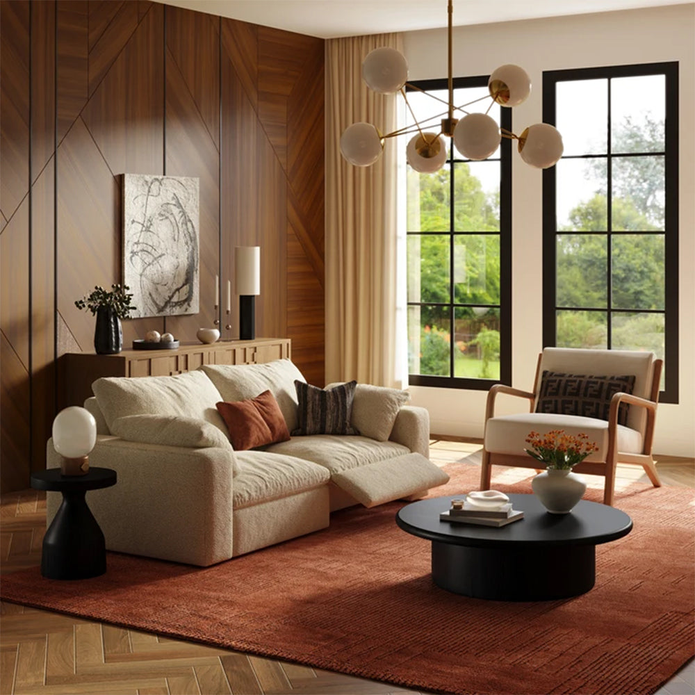 CloudLuxe 2-Piece Modular Recliner Sofa