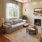 CloudLuxe 3-Piece Modular Recliner Sofa