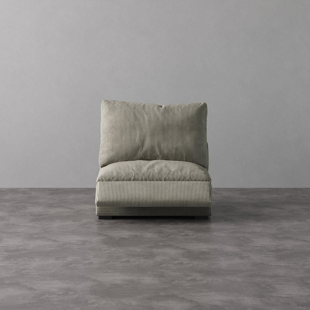 Armless Recliner Chair