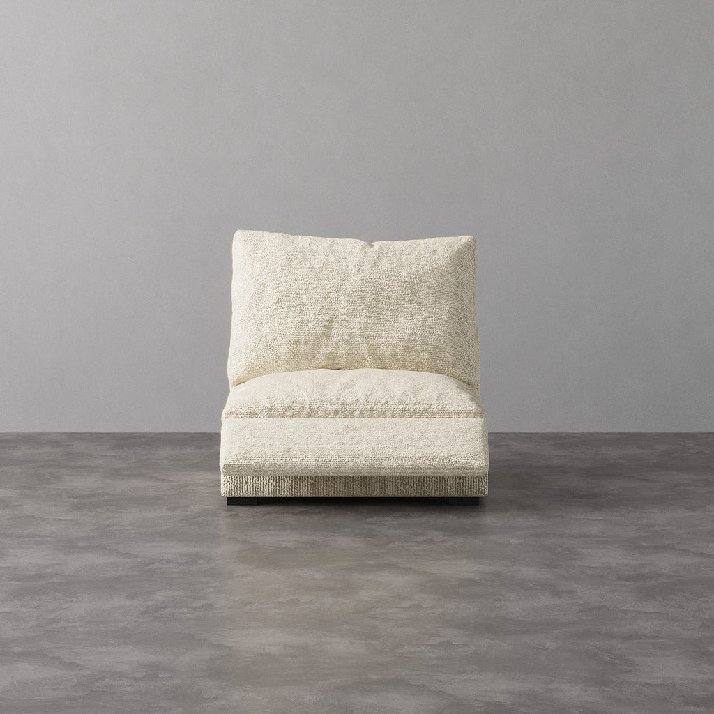 Armless Recliner Chair