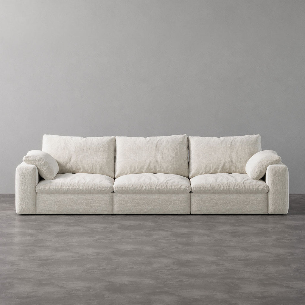 CloudLuxe 3-Piece Modular Recliner Sofa