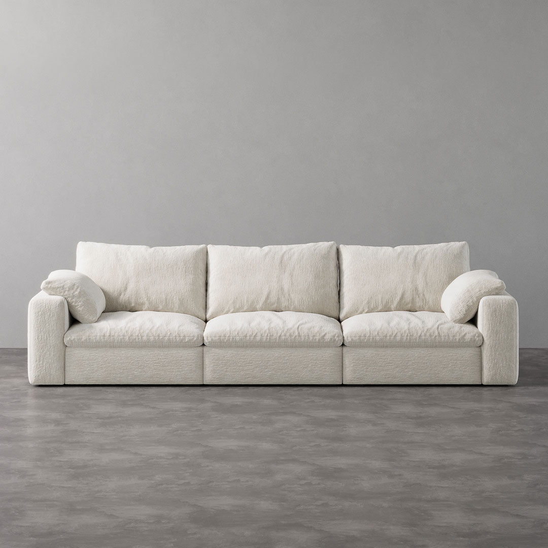 CloudLuxe 3-Piece Modular Recliner Sofa