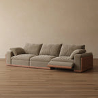 CloudWood 3-Piece Modular Recliner Sofa