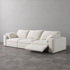 CloudLuxe 3-Piece Modular Recliner Sofa