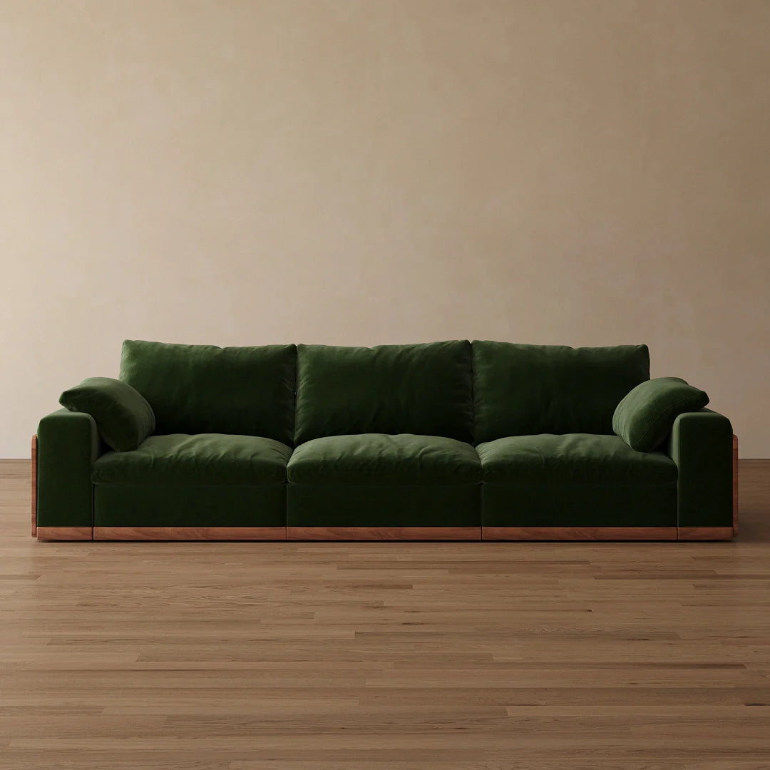 CloudWood 3-Piece Modular Recliner Sofa