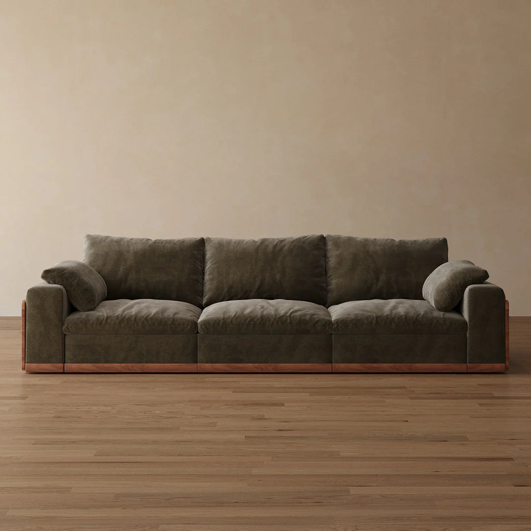 CloudWood 3-Piece Modular Recliner Sofa