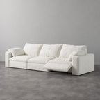 CloudLuxe 3-Piece Modular Recliner Sofa