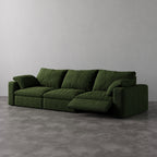 CloudLuxe 3-Piece Modular Recliner Sofa