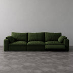 CloudLuxe 3-Piece Modular Recliner Sofa