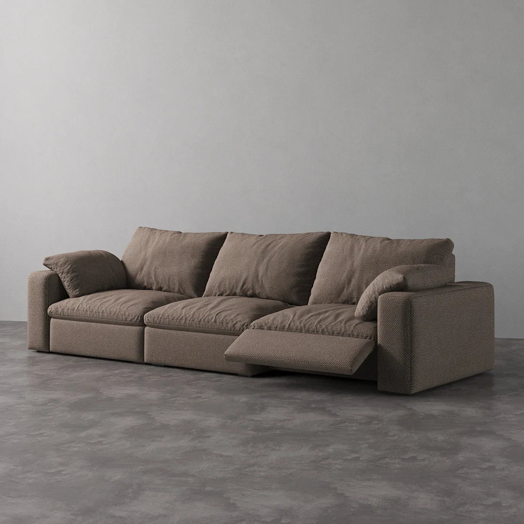 CloudLuxe 3-Piece Modular Recliner Sofa