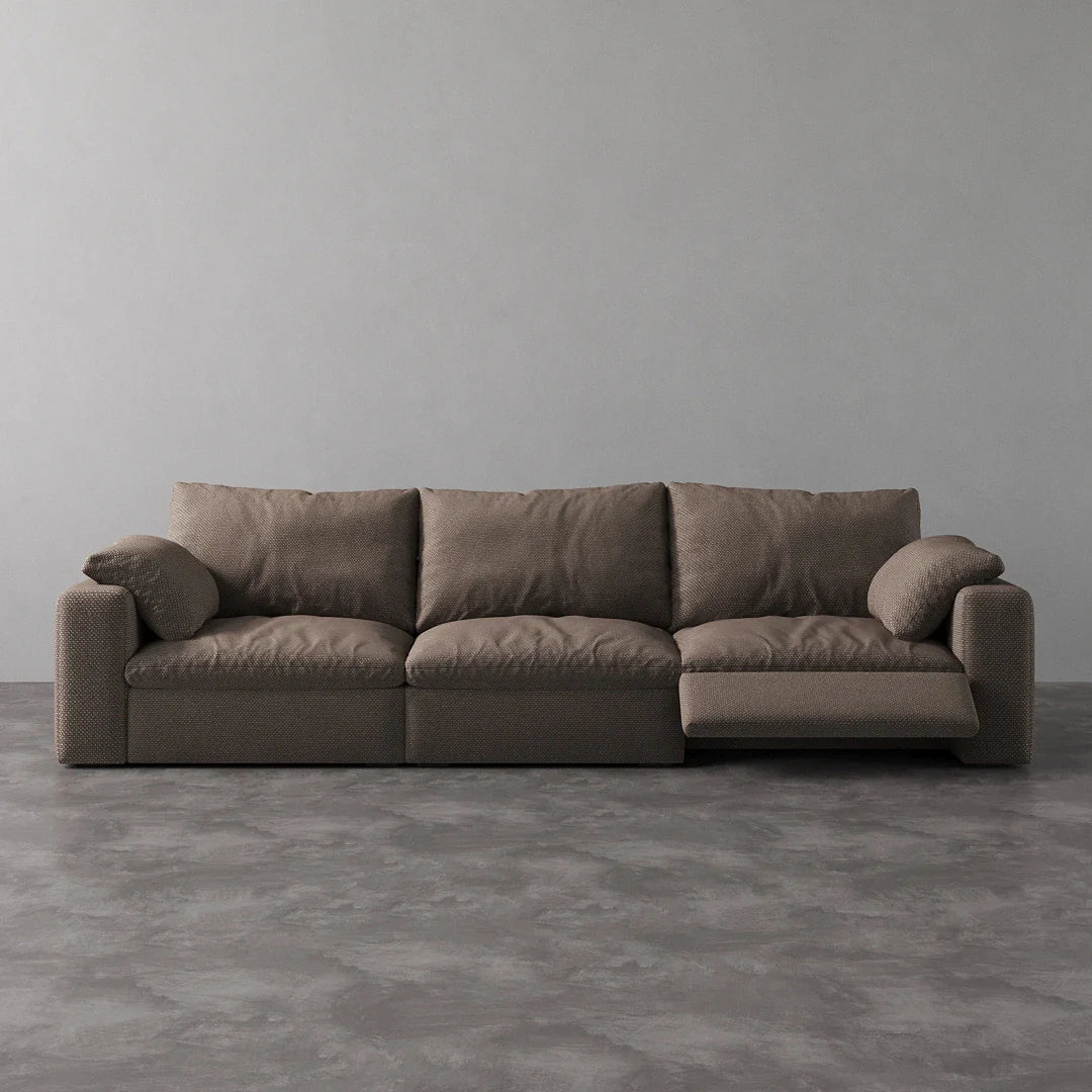 CloudLuxe 3-Piece Modular Recliner Sofa