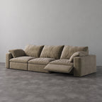 CloudLuxe 3-Piece Modular Recliner Sofa