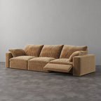 CloudLuxe 3-Piece Modular Recliner Sofa