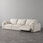 CloudLuxe 3-Piece Modular Recliner Sofa