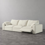 CloudLuxe 3-Piece Modular Recliner Sofa