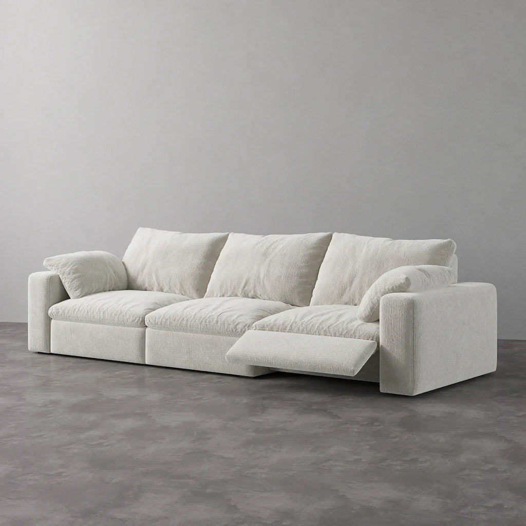 CloudLuxe 3-Piece Modular Recliner Sofa