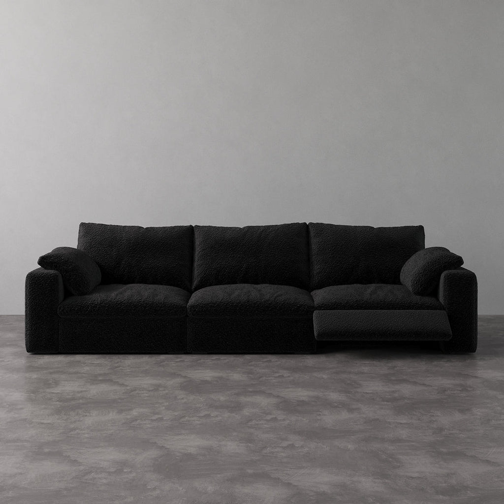CloudLuxe 3-Piece Modular Recliner Sofa