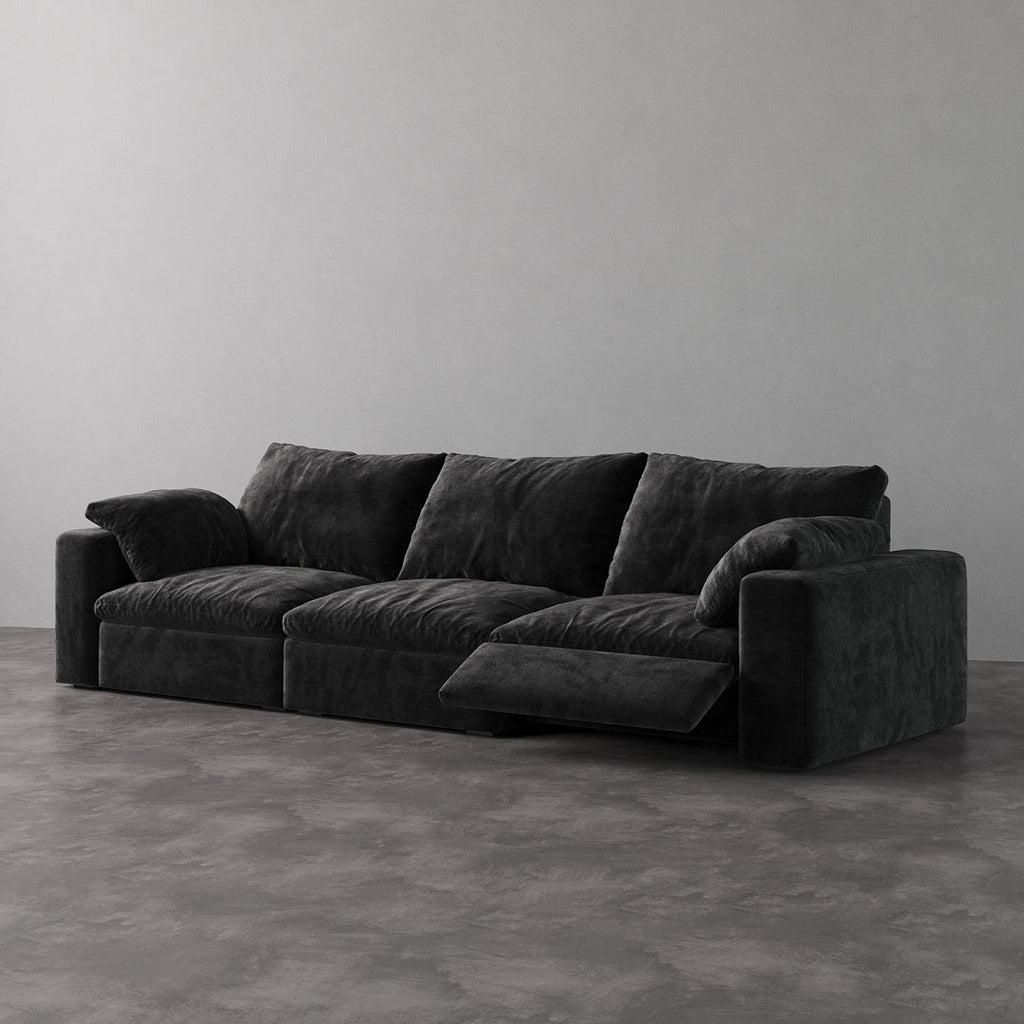 CloudLuxe 3-Piece Modular Recliner Sofa