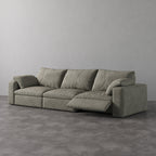 CloudLuxe 3-Piece Modular Recliner Sofa