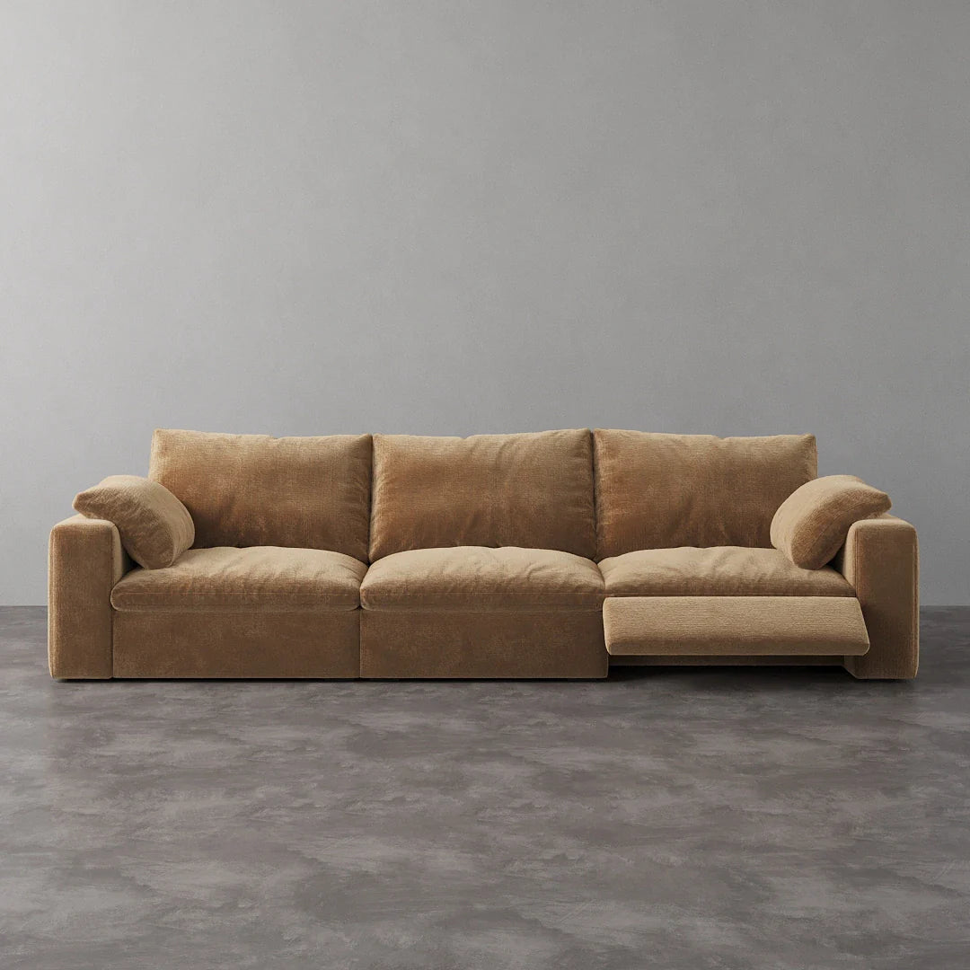 CloudLuxe 3-Piece Modular Recliner Sofa