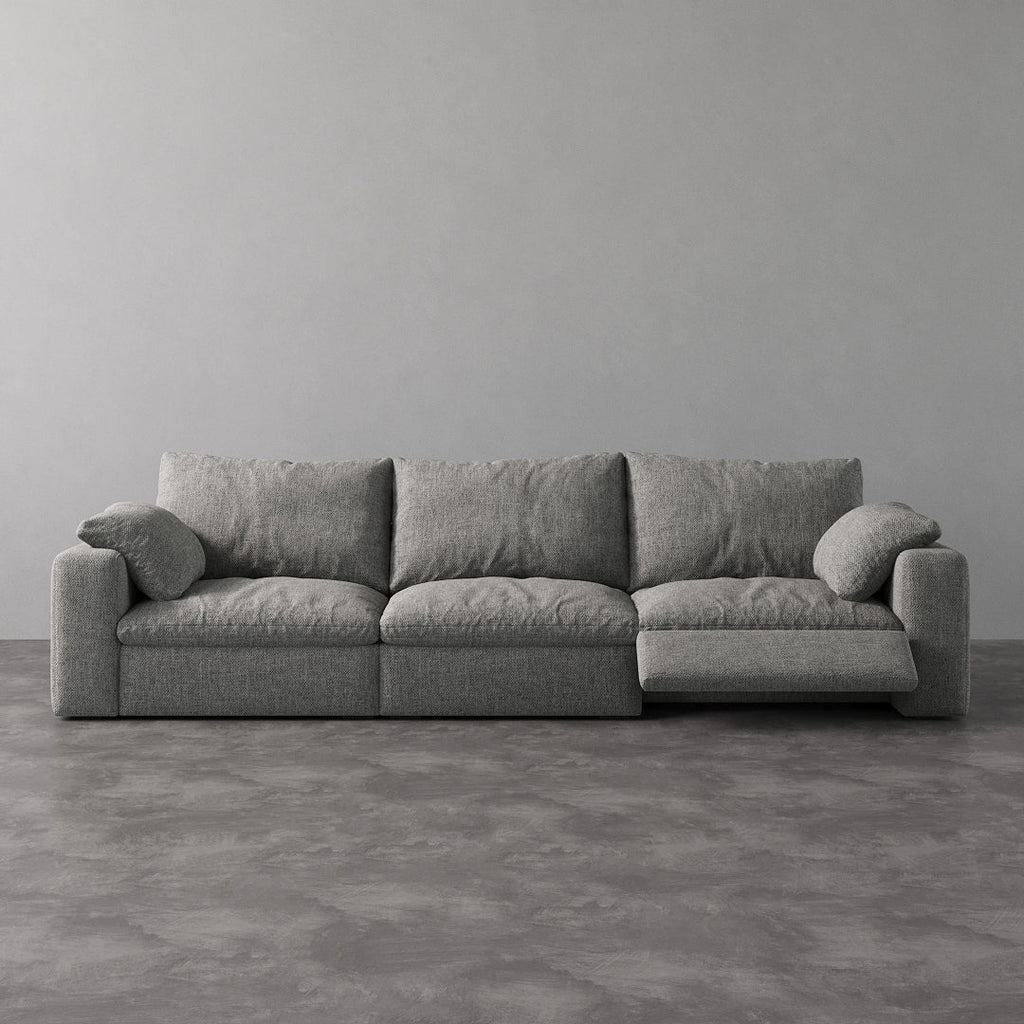 CloudLuxe 3-Piece Modular Recliner Sofa