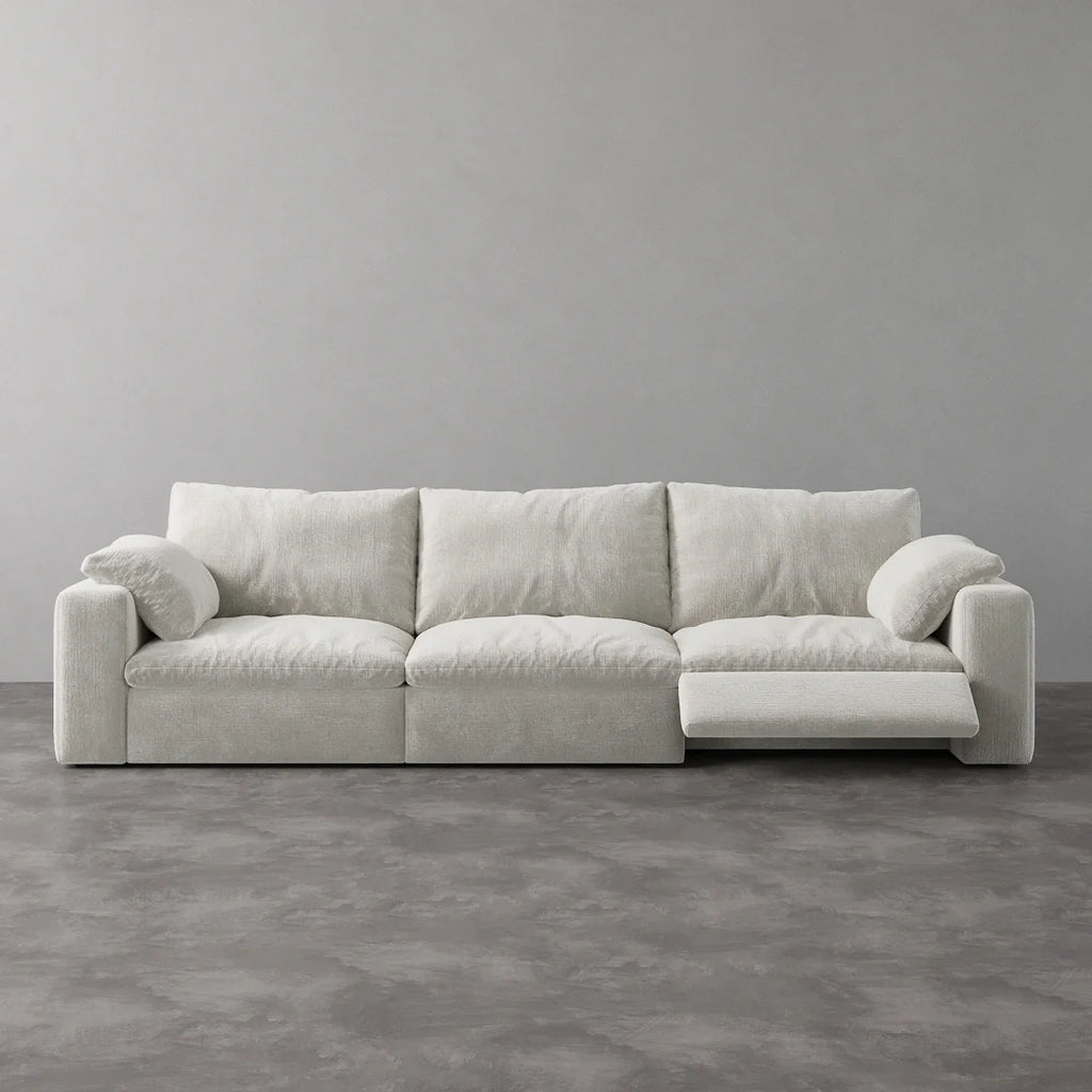 CloudLuxe 3-Piece Modular Recliner Sofa