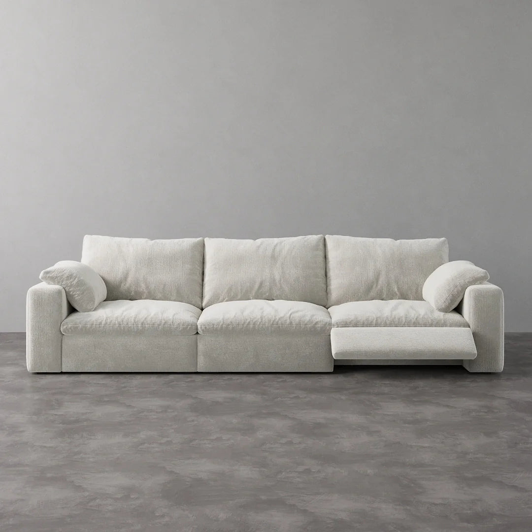 CloudLuxe 3-Piece Modular Recliner Sofa