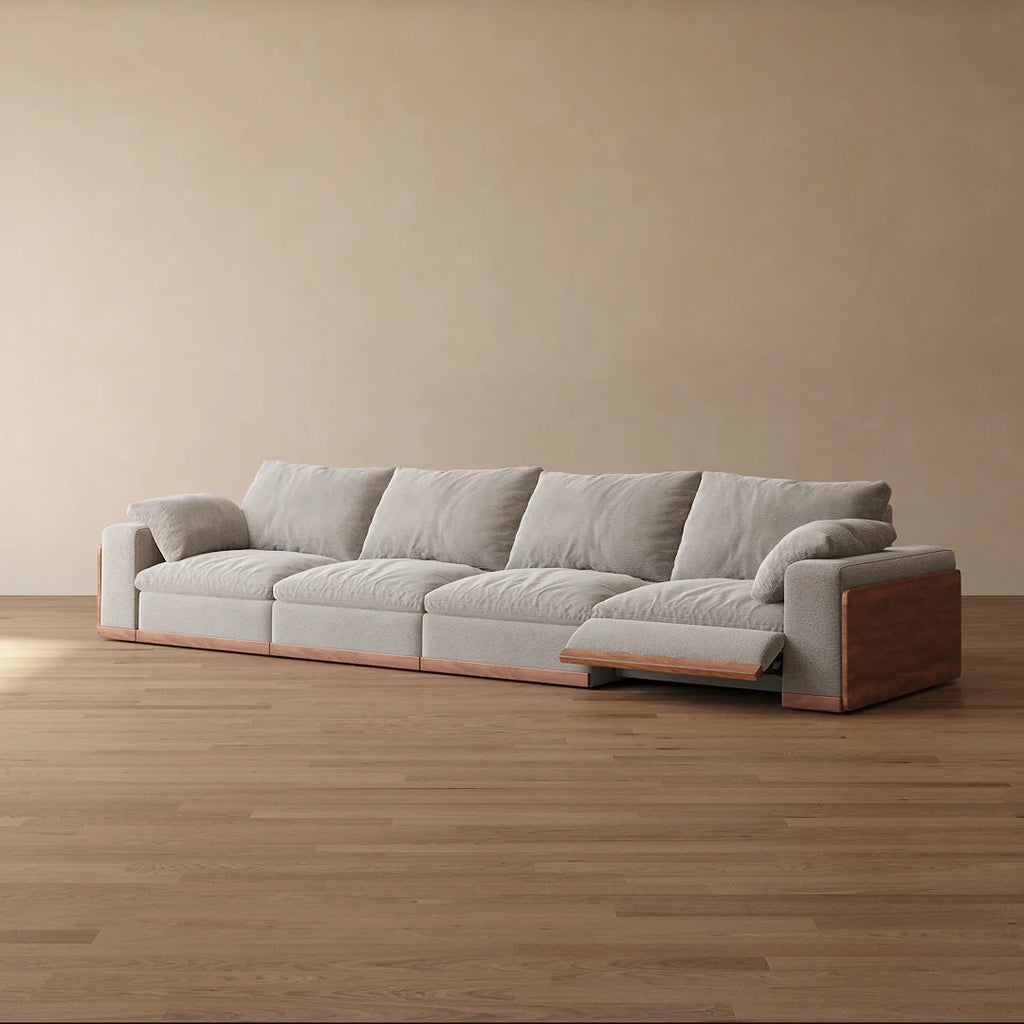 CloudWood 4-Piece Modular Recliner Sofa
