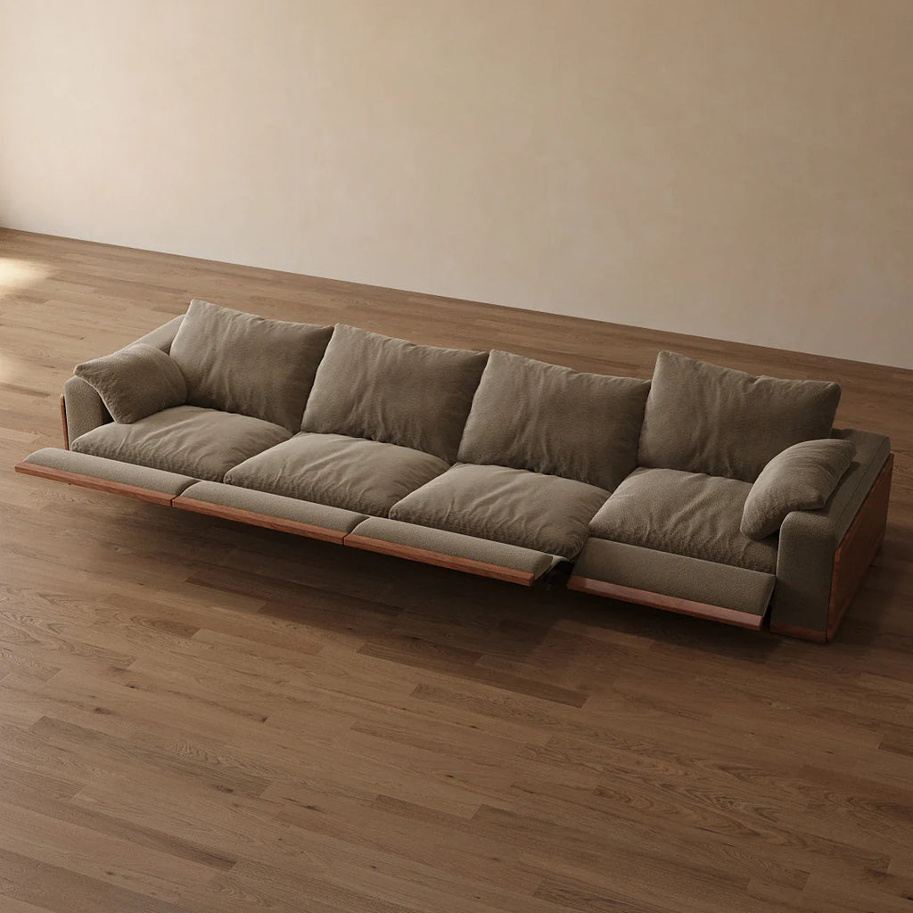 CloudWood 4-Piece Modular Recliner Sofa