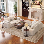 CloudLuxe 2-Piece Modular Recliner Sofa