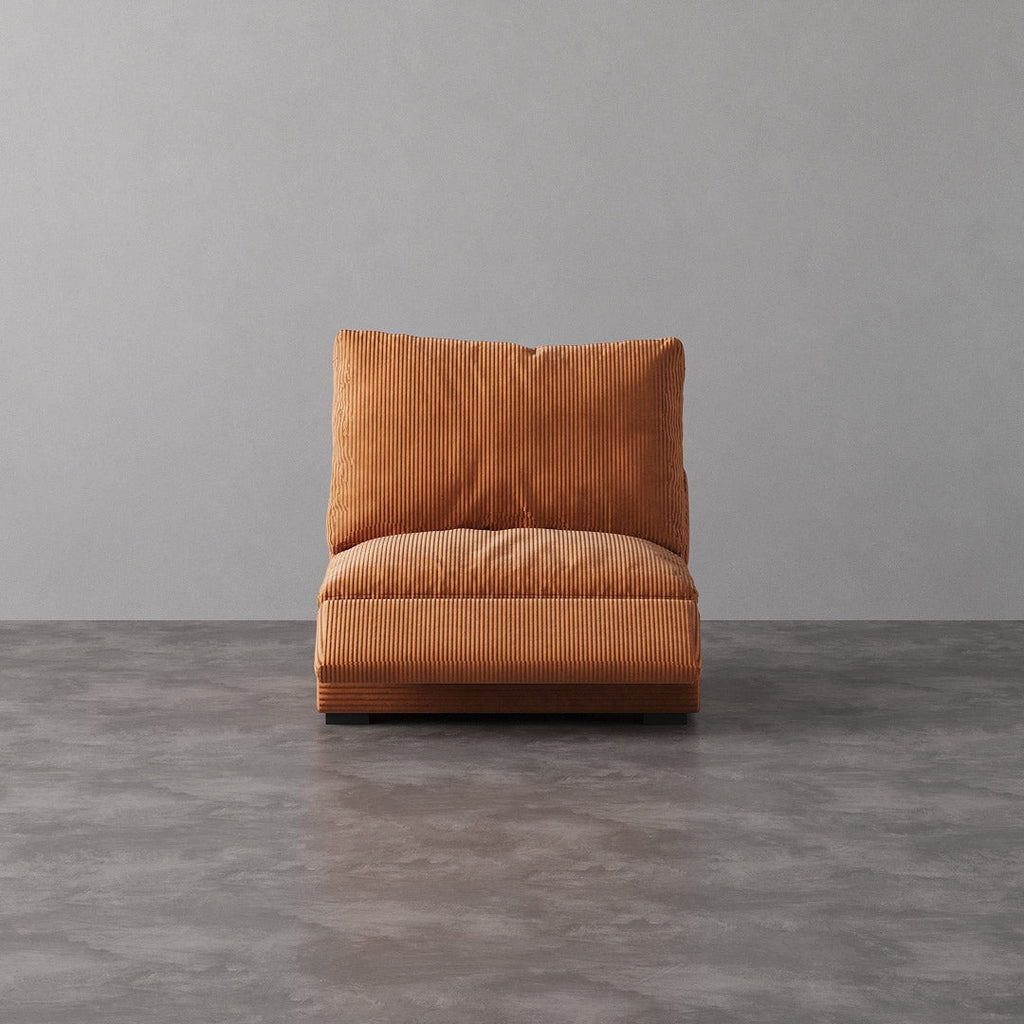 Armless Recliner Chair