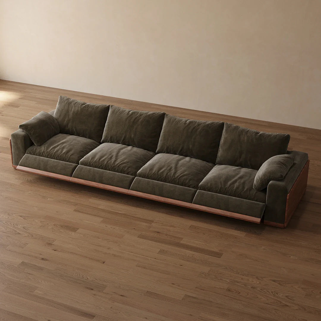 CloudWood 4-Piece Modular Recliner Sofa