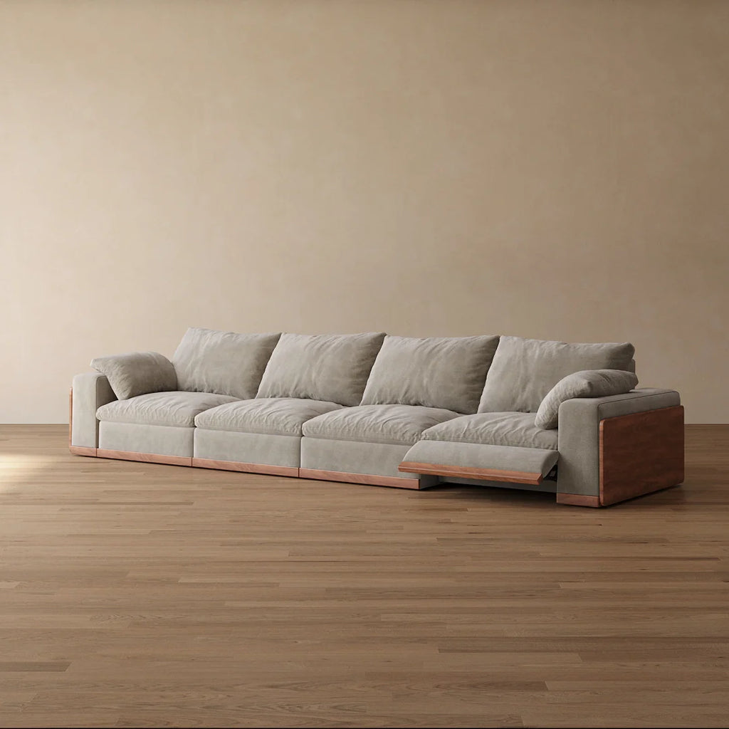 CloudWood 4-Piece Modular Recliner Sofa