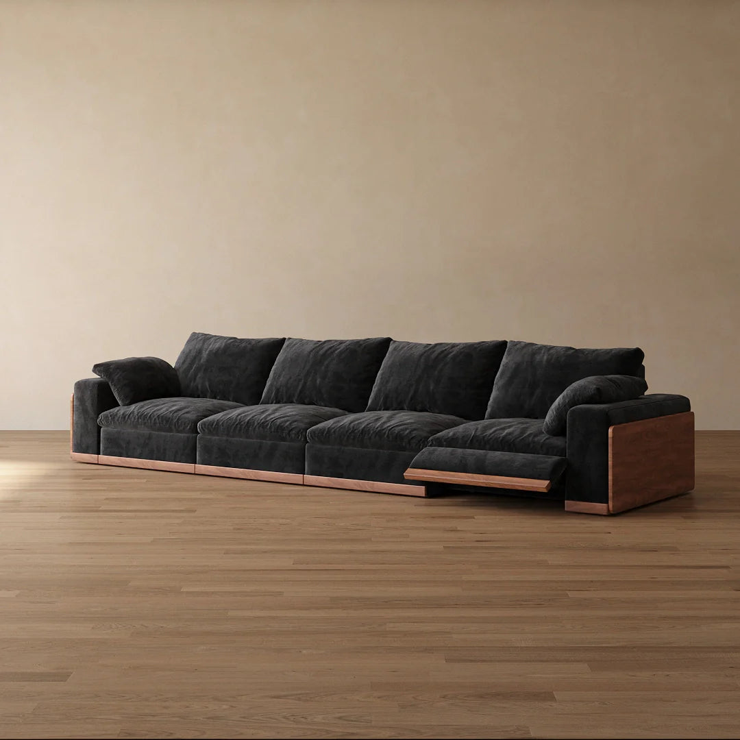 CloudWood 4-Piece Modular Recliner Sofa