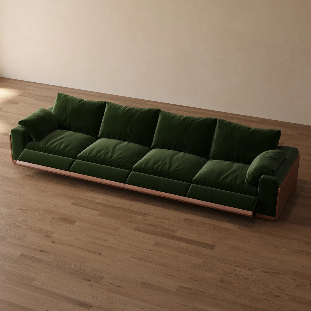 CloudWood 4-Piece Modular Recliner Sofa