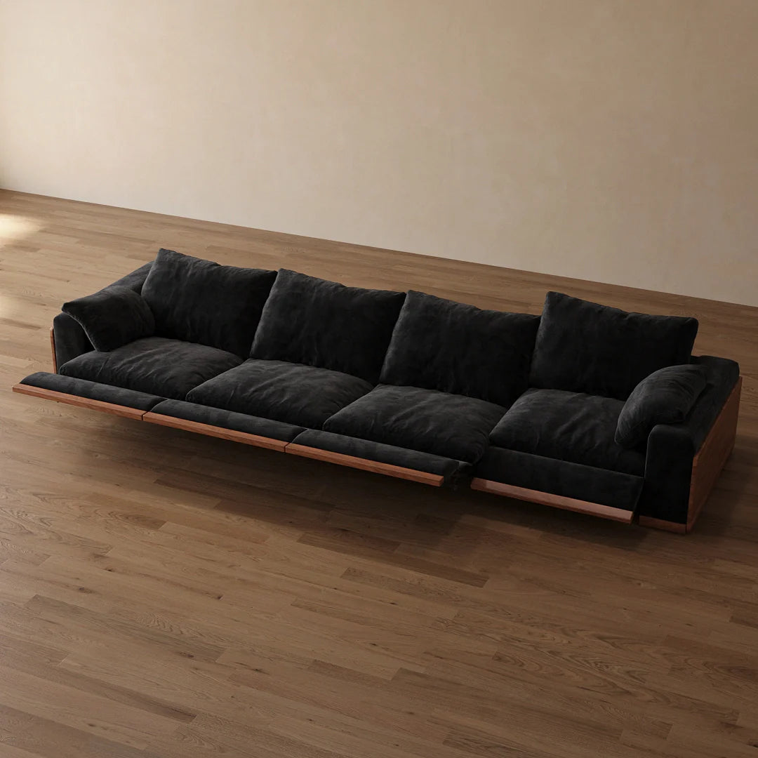 CloudWood 4-Piece Modular Recliner Sofa